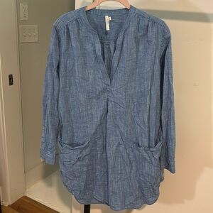 Seafolly Boyfriend Beach Shirt / Coverup